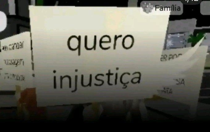 Protesto no Roblox